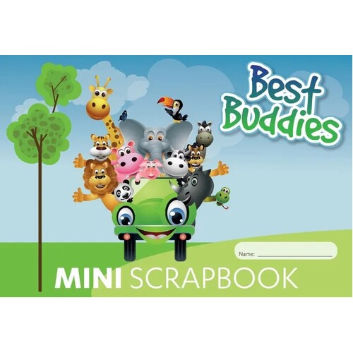 Writer Mini Scrap Book Best Buddies